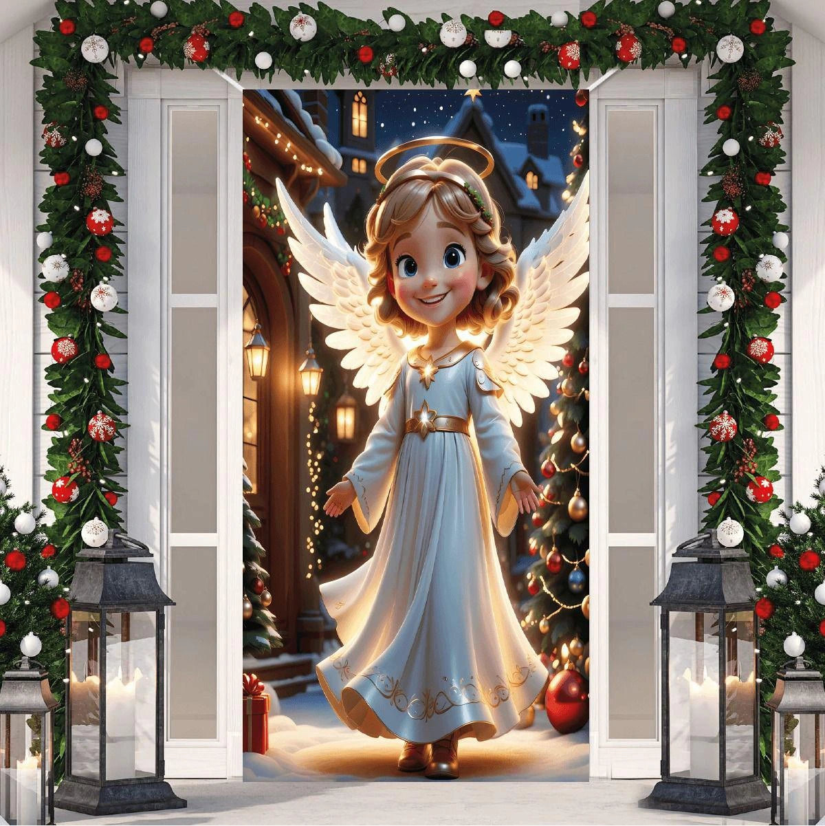 Fundas Navideñas Para Puertas