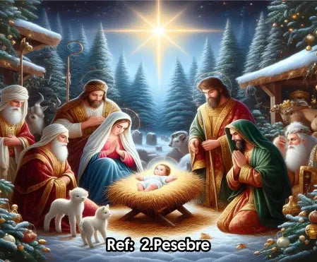 Telón Navideño Decorativo